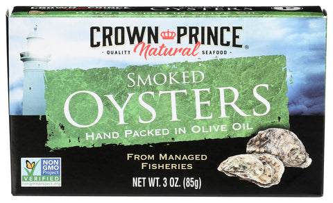 Crown Prince 
Oyster Smkd Ooil, 3 OZ.
