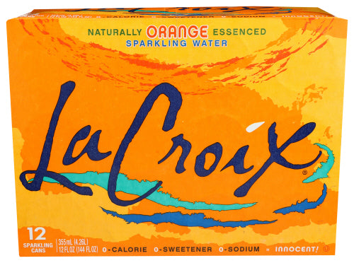 LA CROIX WTR SPARK ORANGE 12PK 12Z - 144 FO