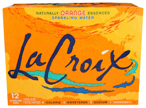 LA CROIX WTR SPARK ORANGE 12PK 12Z - 144 FO