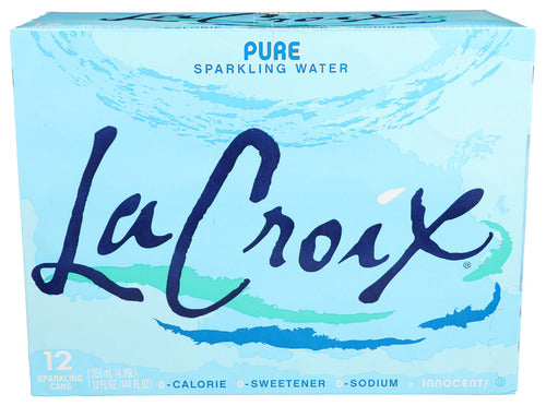 LA CROIX WTR SPARK PURE 12PK 12Z - 144 FO
