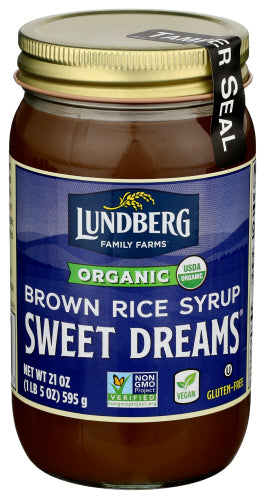 LUNDBERG SYRUP BROWN RICE ORG - 21 OZ