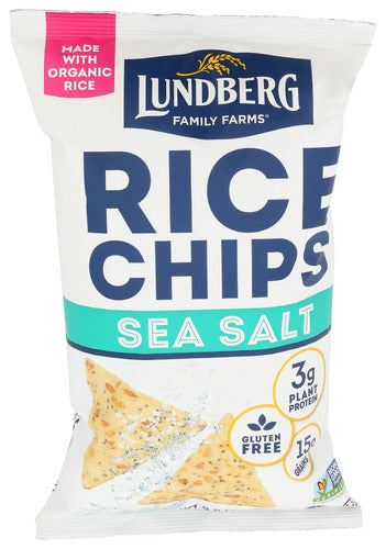 LUNDBERG CHIP RICE SEA SALT MWO - 5.5 OZ