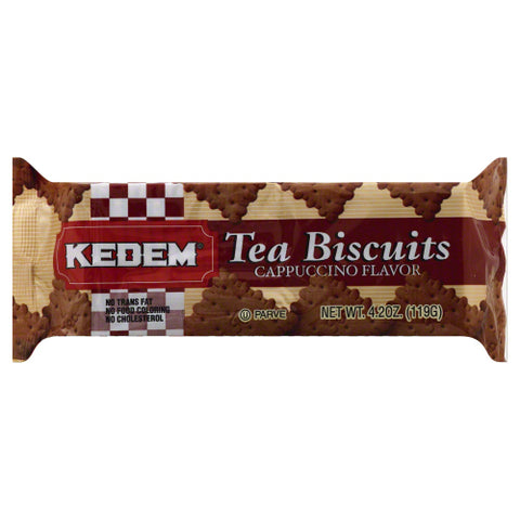 KEDEM BISCUIT TEA CAPPUCCINO - 4.2 OZ