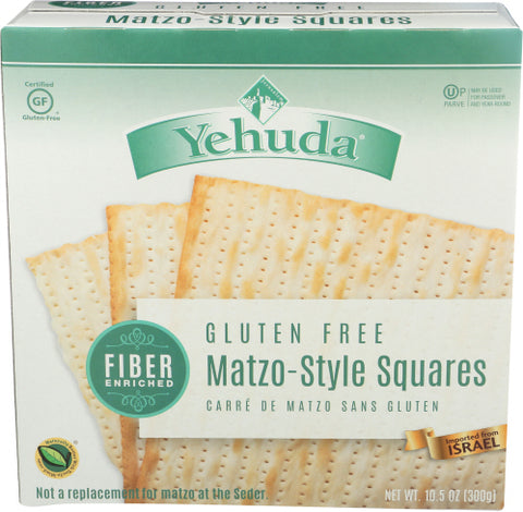 YEHUDA MATZO STYLE SQ FIBER E - 10.5 OZ