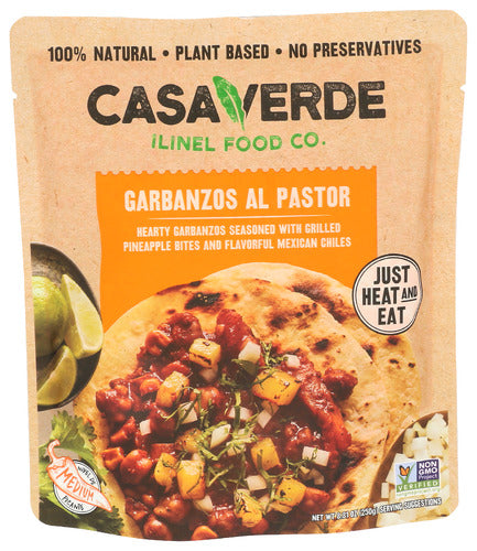Casa Verde 
Garbanzos Al Pastor, 8.81 OZ.
