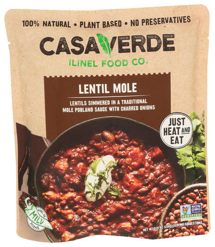 Casa Verde 
Lentil Mole, 8.81 OZ.