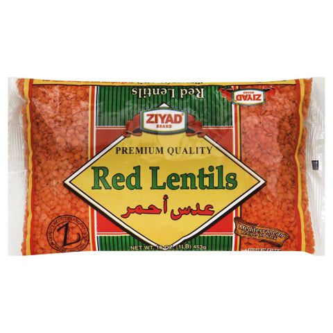 ZIYAD BEAN LENTIL RED - 16 OZ