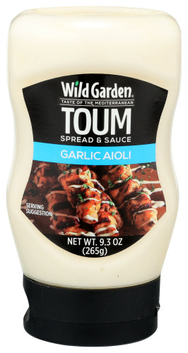 WILD GARDEN SAUCE AIOLI TOUM GARLIC - 9.3 OZ