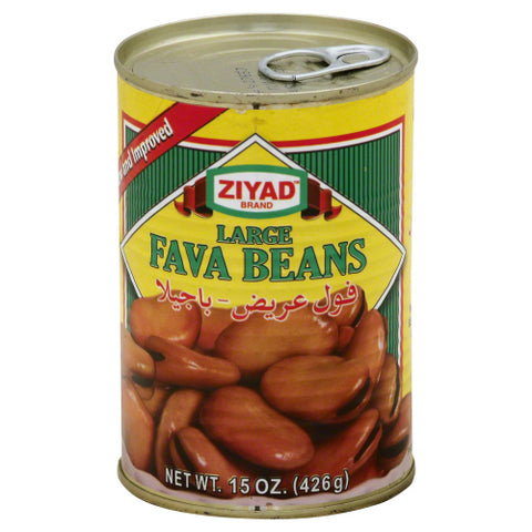 ZIYAD BEAN FAVA LRG - 15 OZ