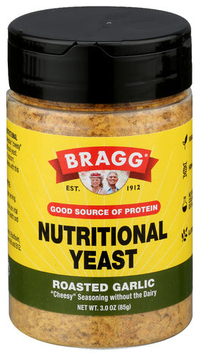 BRAGG YEAST NUTRITIONAL GARLIC - 3 OZ