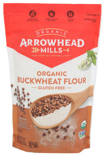 Arrowhead Mills 
Flour Buckwheat Org, 22 OZ.