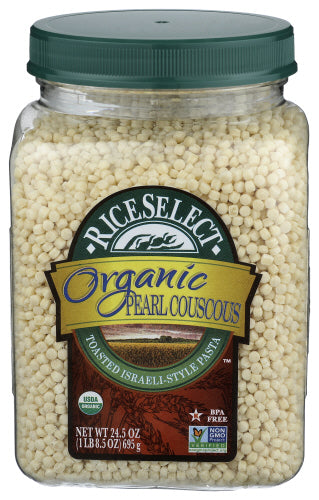 RICESELECT COUSCOUS PEARL PLAIN ORG - 24.5 OZ