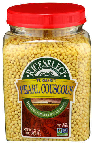 RICESELECT COUSCOUS PEARL TURMERIC - 21 OZ