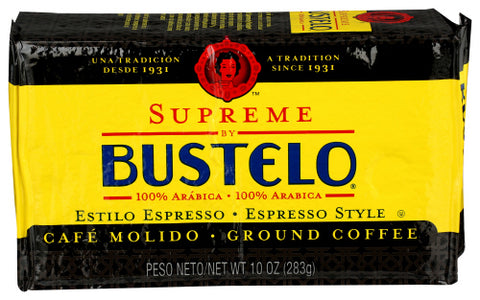Cafe Bustelo 
Coffee Brick Supreme, 10 OZ.