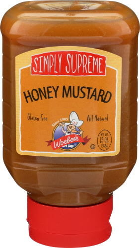 WOEBER MUSTARD SMPLY SUPRM HONEY - 13 OZ