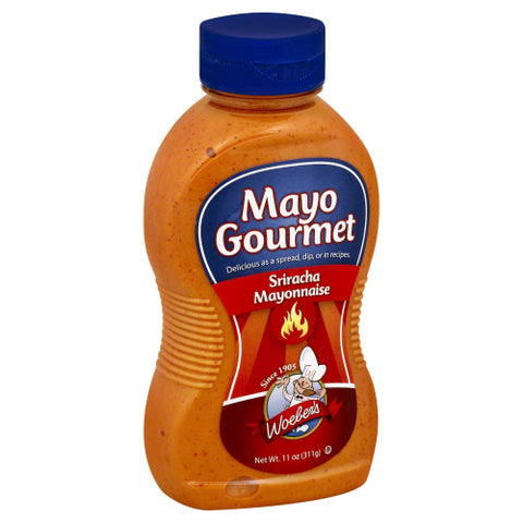 WOEBER MAYO GOURMET SRIRACHA - 11 OZ