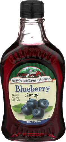 MAPLE GROVE SYRUP NTRL BLUEBRY - 8.5 OZ