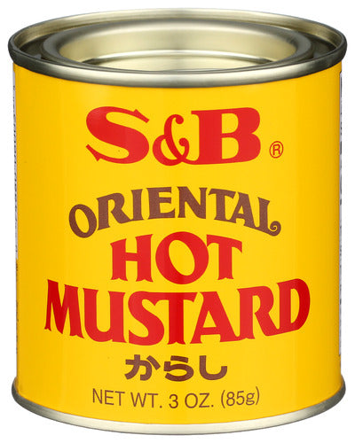 S & B MUSTARD PWDR ORIENTAL HOT - 3 OZ