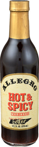 Allegro 
Marinade Hot & Spcy, 12.7 OZ.