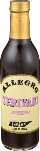 Allegro 
Marinade Teriyaki, 12.7 OZ.