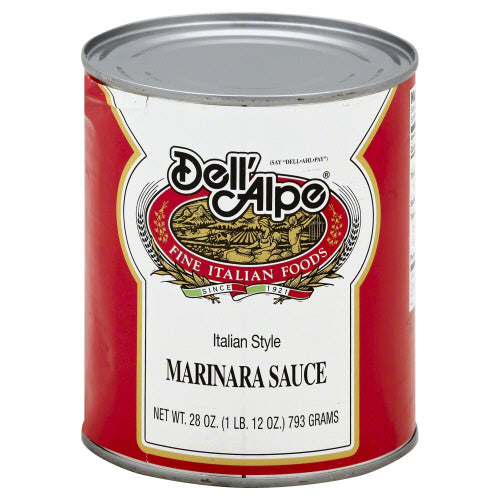 DELL ALPE SAUCE MARINARA - 28 OZ
