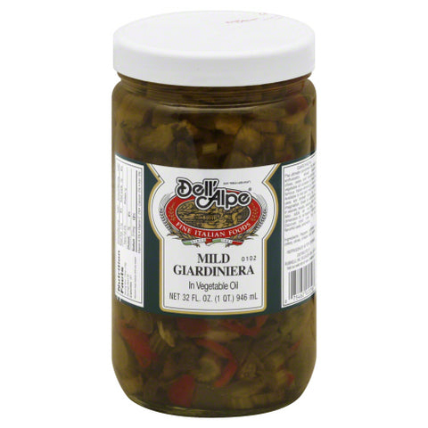 Dell Alpe 
Giardiniera Mild, 32 OZ.