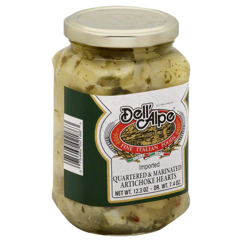Dell Alpe 
Artichoke Marinated, 12 OZ.