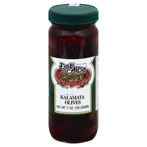 Dell Alpe 
Olive Calamata, 6 OZ.