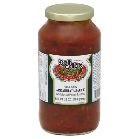 Dell Alpe 
Sauce Arrabbiata, 25 OZ.