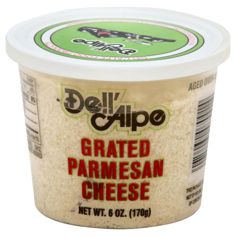DELL ALPE CHEESE PARM GRATED - 6 OZ