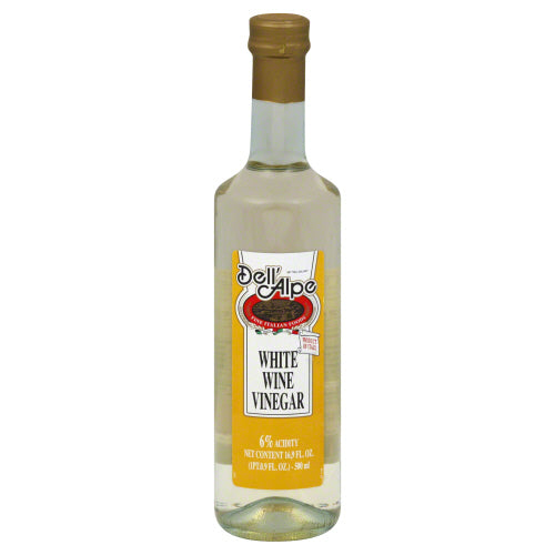 Dell Alpe 
Vinegar Wht Wine Ital, 17 OZ.