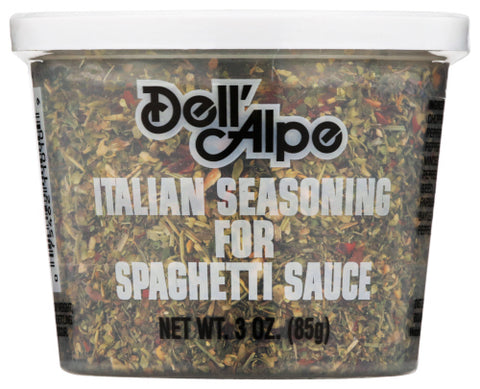 Dell Alpe 
Seasoning Spaghetti, 3 OZ.