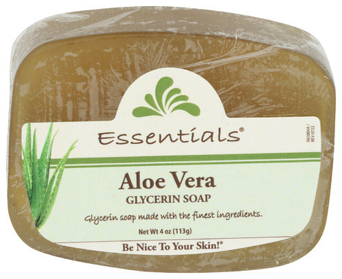Clearly Natural 
Soap Bar Glyc Aloe Vera, 4 OZ.