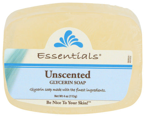 Clearly Natural 
Soap Bar Glyc Unscented, 4 OZ.