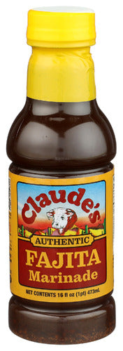 Claudes 
Marinade Fajita, 16 OZ.