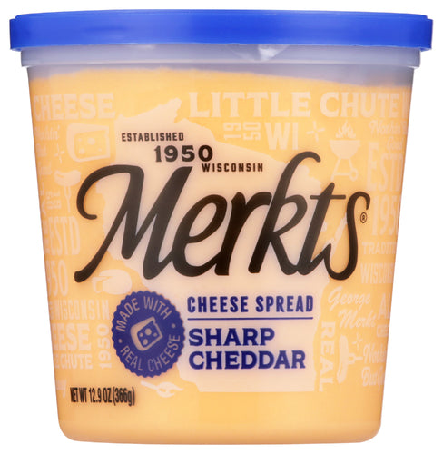 MERKTS CHEESE CHEESE CHEDDAR SHARP SPRD - 12.9 OZ