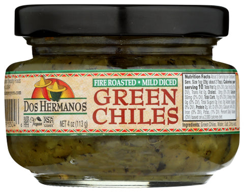 Dos Hermanos 
Chili Grn Dice, 4 OZ.