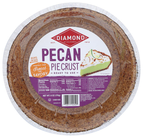 Diamond 
Shell Pie Pecan, 6 OZ.