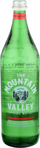 MOUNTAIN VALLEY WATER SPRING PREM GLSS - 1 LT