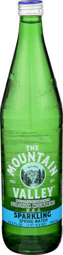 MOUNTAIN VALLEY WATER SPRKL GLASS - 750 ML