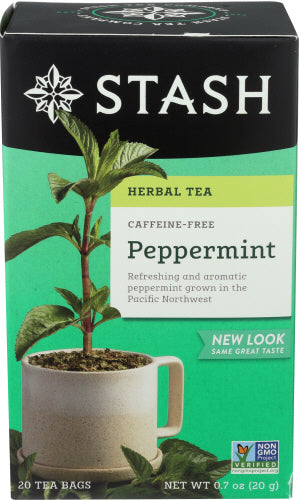 STASH TEA TEA PEPPERMINT - 20 BG