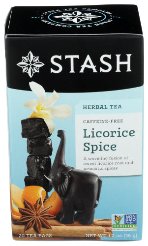 STASH TEA TEA LICORICE SPICE - 20 BG