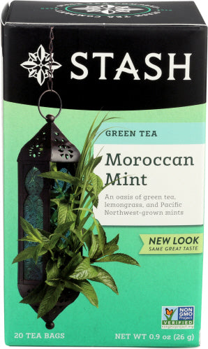 STASH TEA TEA MOROCCAN MINT GREEN - 20 BG