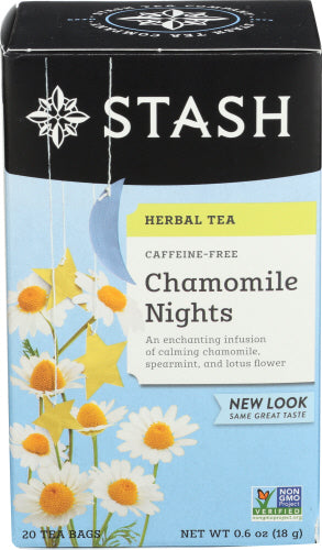 STASH TEA TEA CHAMOMILE NIGHTS - 20 BG