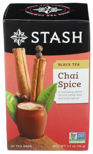 STASH TEA TEA CHAI SPICE - 20 BG