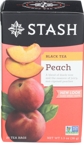 STASH TEA TEA PEACH - 20 BG