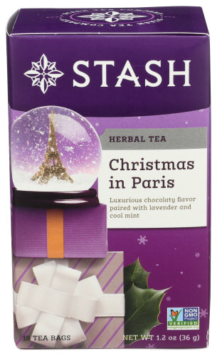 STASH TEA TEA CHRSTMS IN PARIS - 18 BG