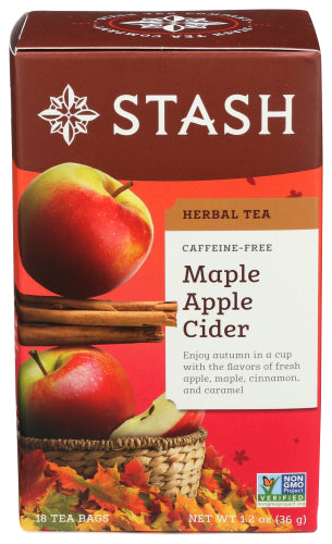 STASH TEA TEA MAPLE APPLE CIDER - 18 BG