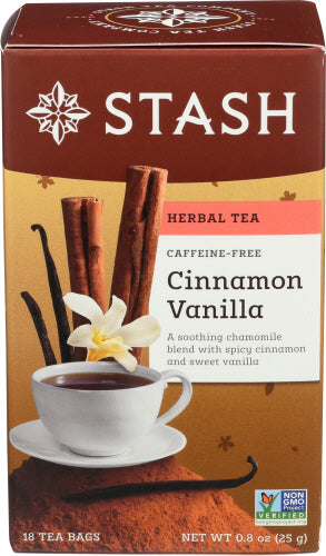 STASH TEA TEA CINNAMON VNLLA - 18 BG