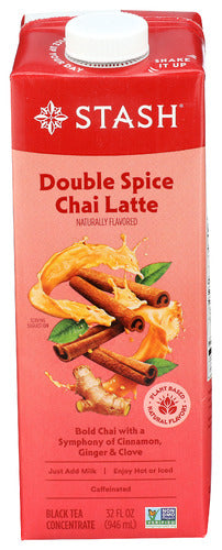 STASH TEA TEA CONC DBL SPC CHAI LT - 32 FO